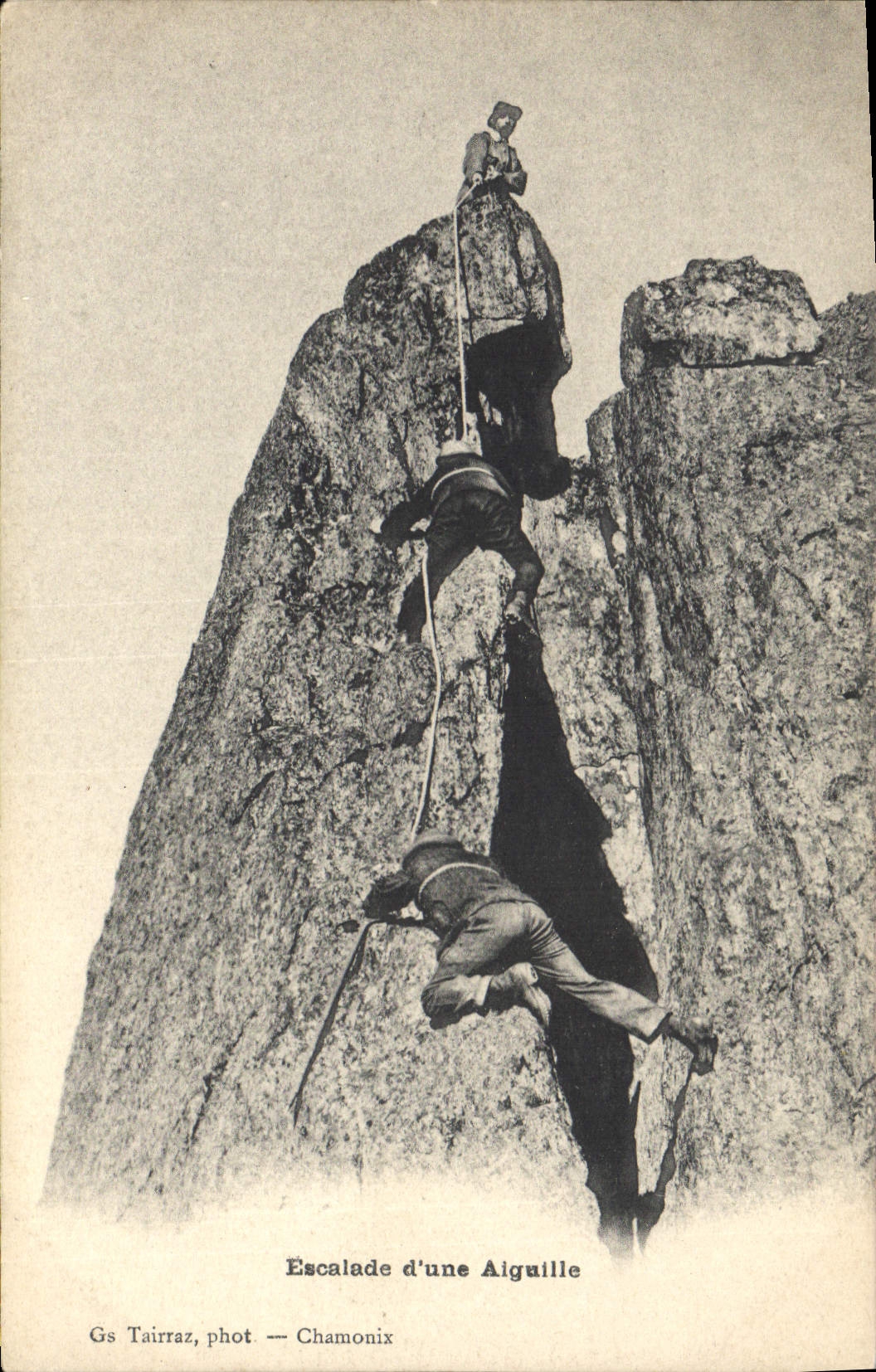CPA Alpinisme Escalade d'une aiguille 