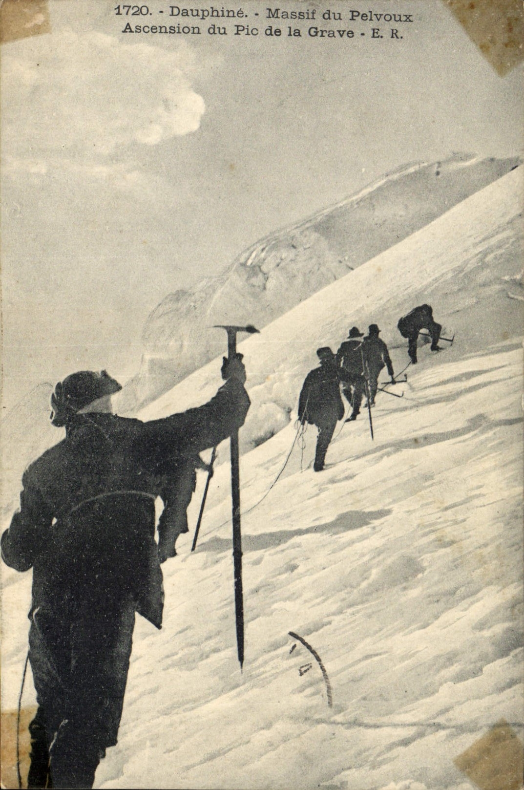 CPA Alpinisme Dauphine Massif du Pelvoux Ascension du pic de la Grace 