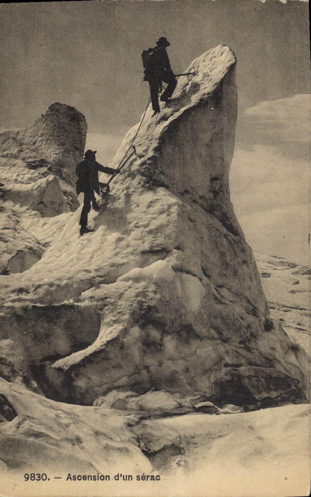 CPA Alpinisme Ascension d'un serac 