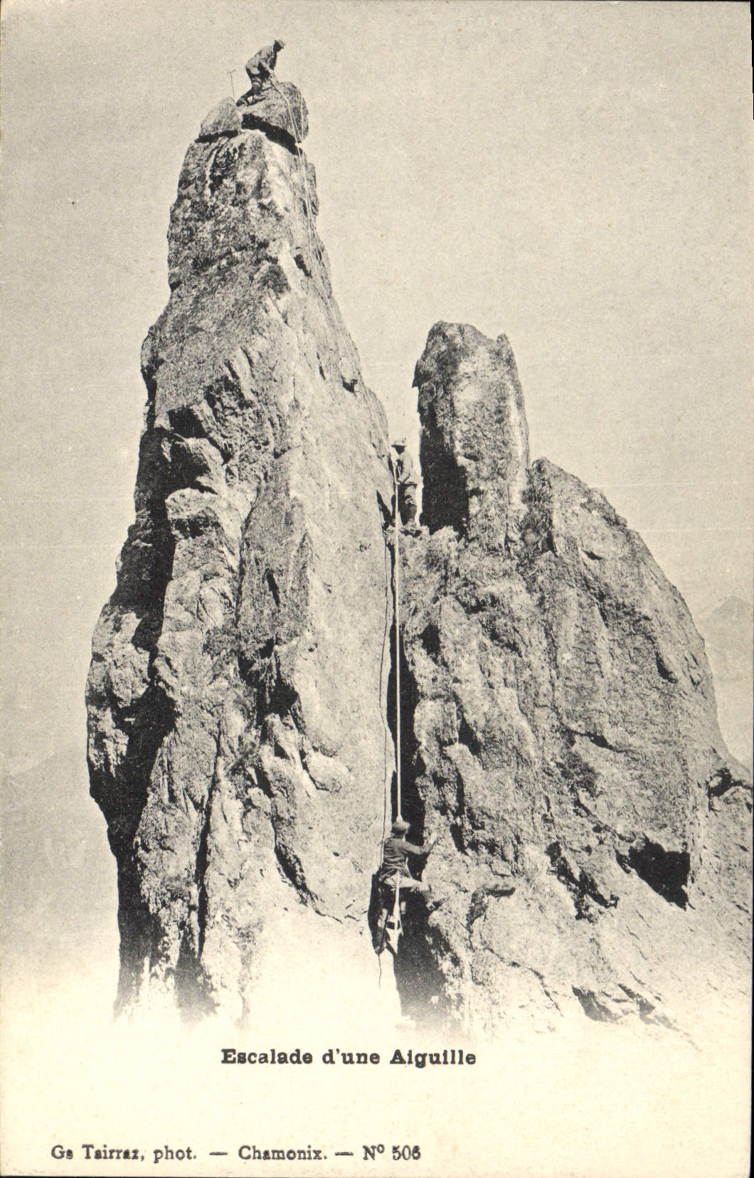 CPA Alpinisme Escalade d'une aiguille 