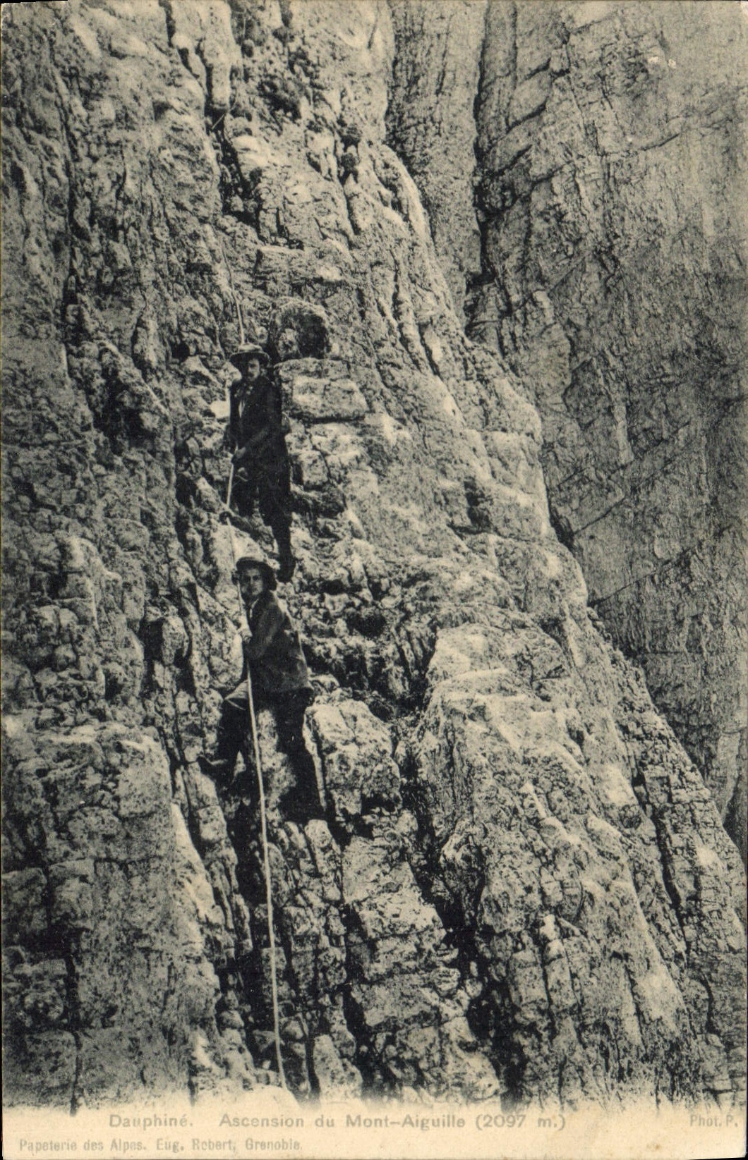 CPA Alpinisme Dauphine Ascension du Mont Aiguille