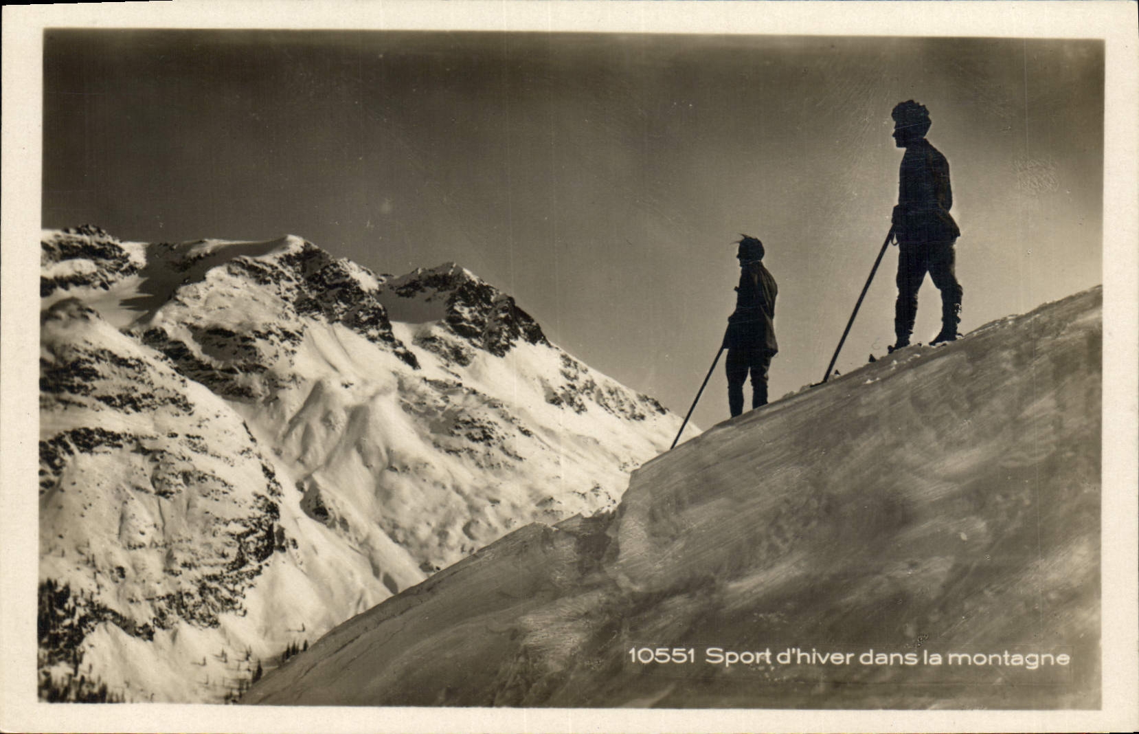 CPA Alpinisme Sport d'hiver dans la montagne