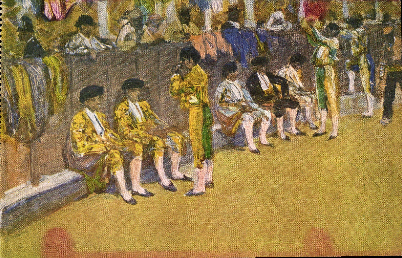 CPA Corrida Course de taureaux Bertuchi