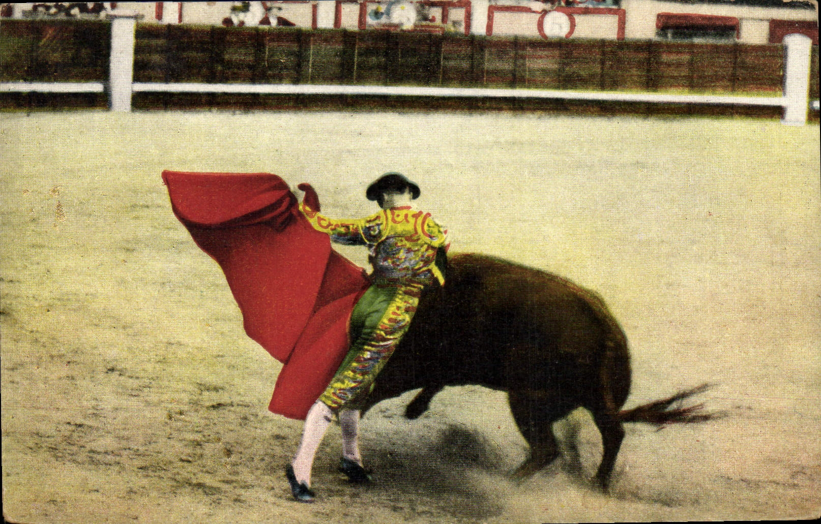 CPA Corrida Course de taureaux 