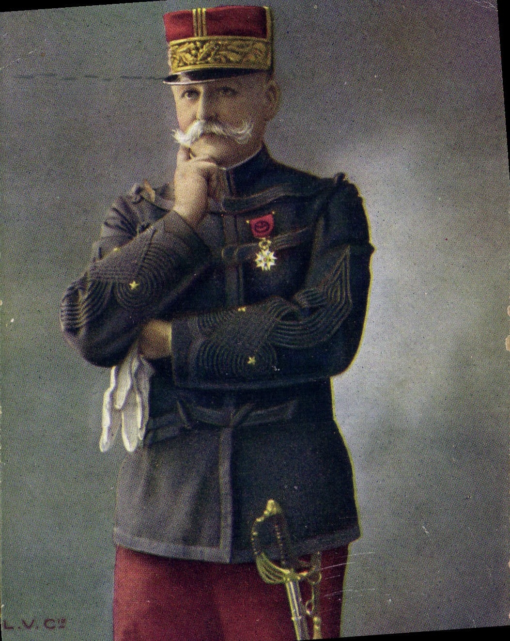 Vintage Postcard Militaria Sarrail