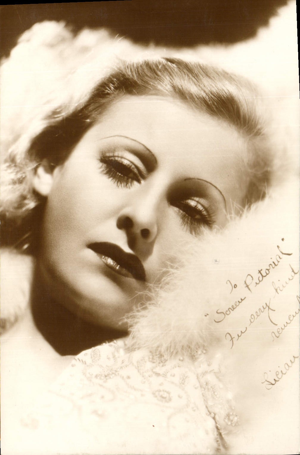 CPA Cinema Actrice
