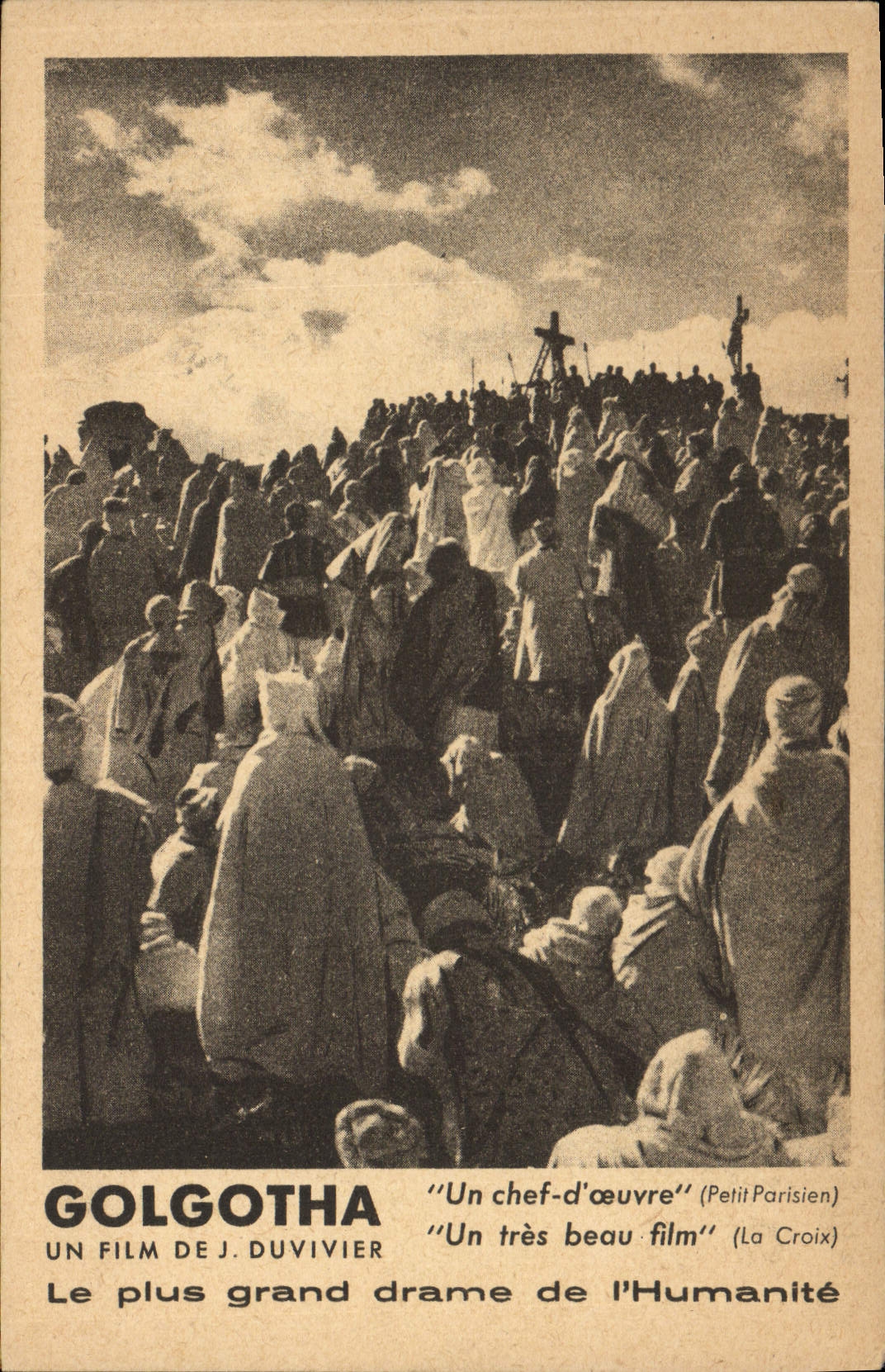CPA Cinema Golgotha Duvivier
