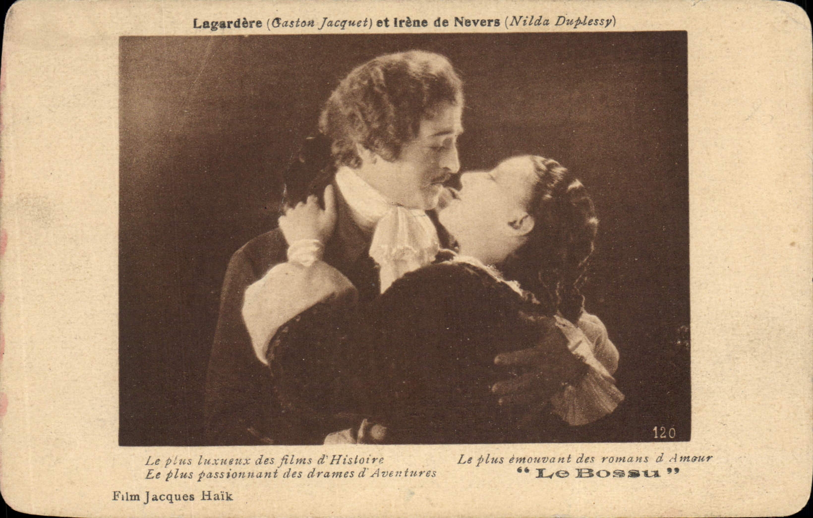 CPA Cinema Le Bossu Lagardere Irene de Nevers
