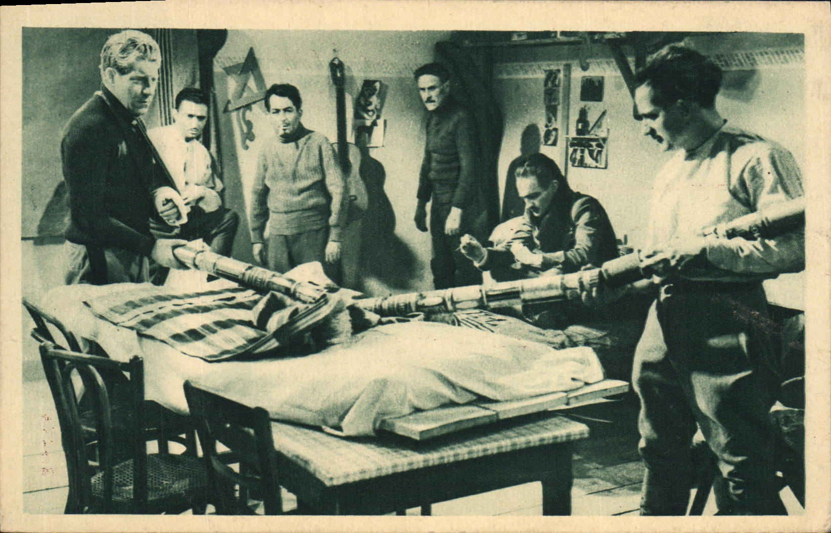 Vintage Postcard Cinema the Great Illusion Marseilles Capitol Crosses of the International jury 1937 Biennale de Venise