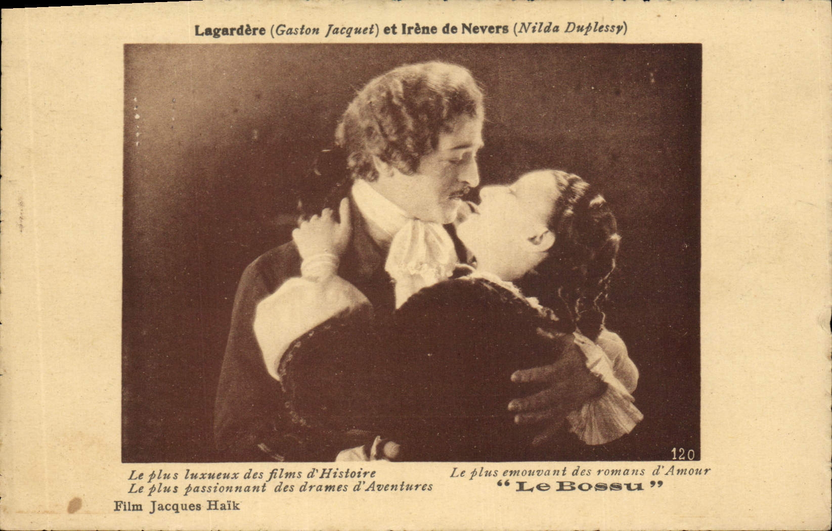 CPA Cinema Le Bossu Lagardere Irene de Nevers