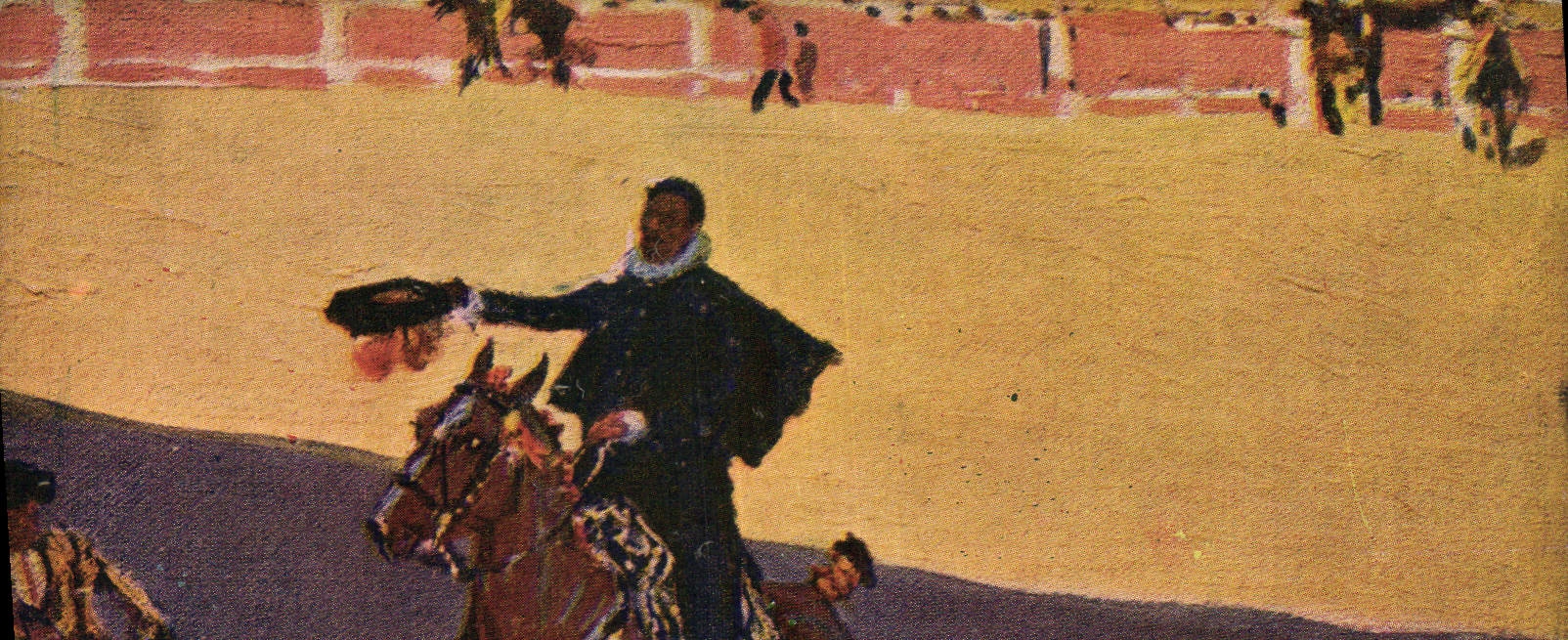 CPA Corrida Course de taureaux Bertuchi