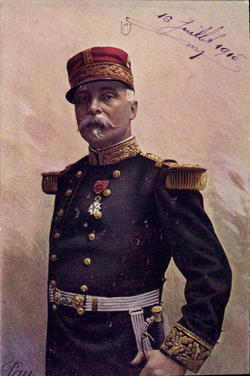 CPA Militaria General Pau