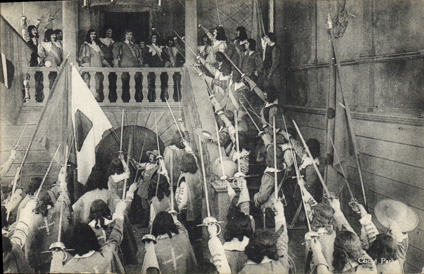 CPA Cinema Les Trois Mousquetaires Alexandre Dumas Auguste Maquet
