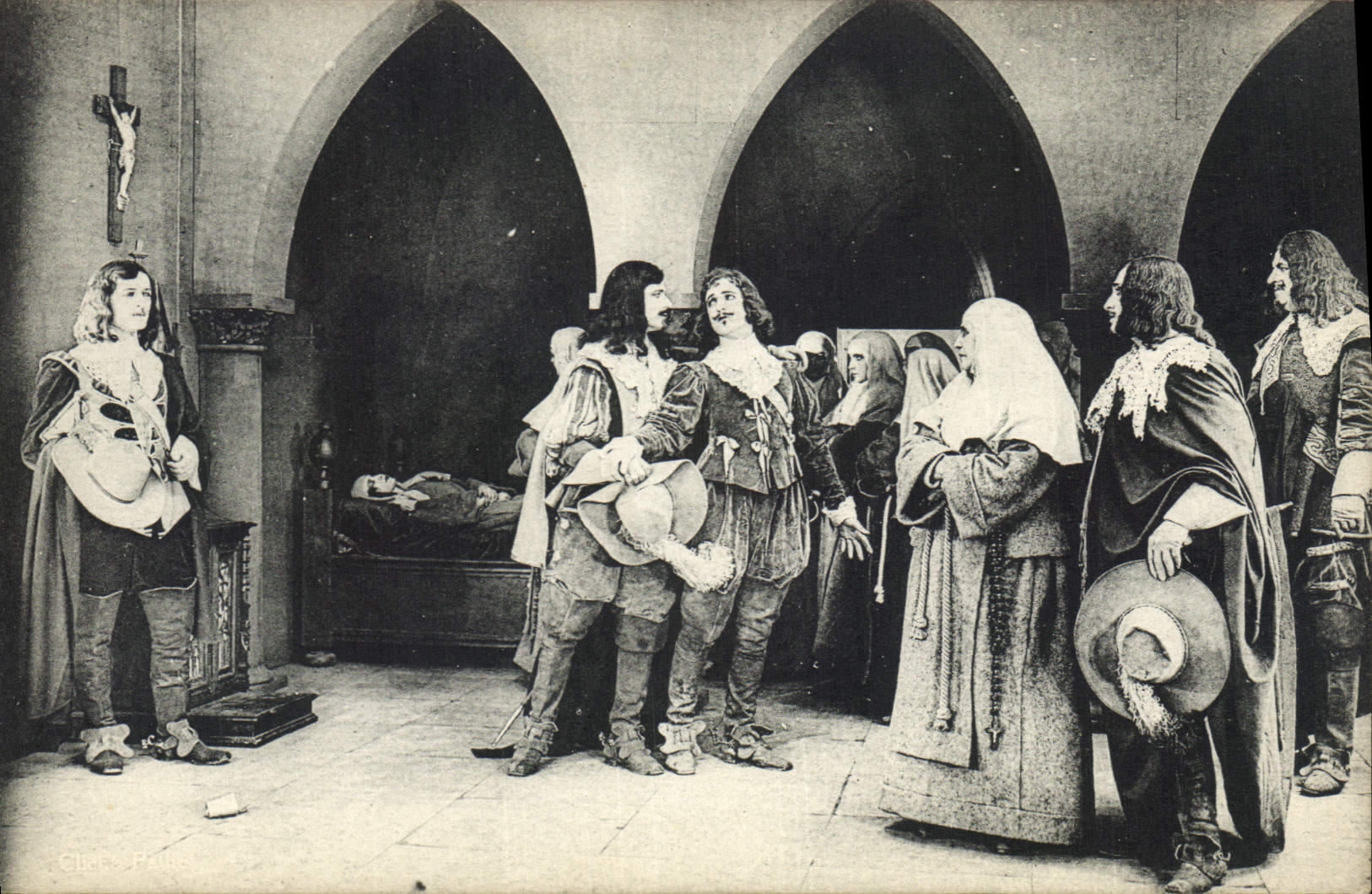 CPA Cinema Les Trois Mousquetaires Alexandre Dumas Auguste Maquet