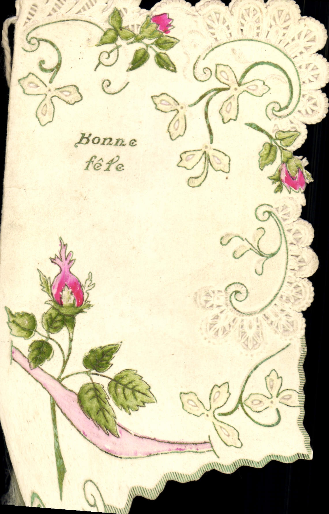 CPA Brodee Fantaisie Fleurs 