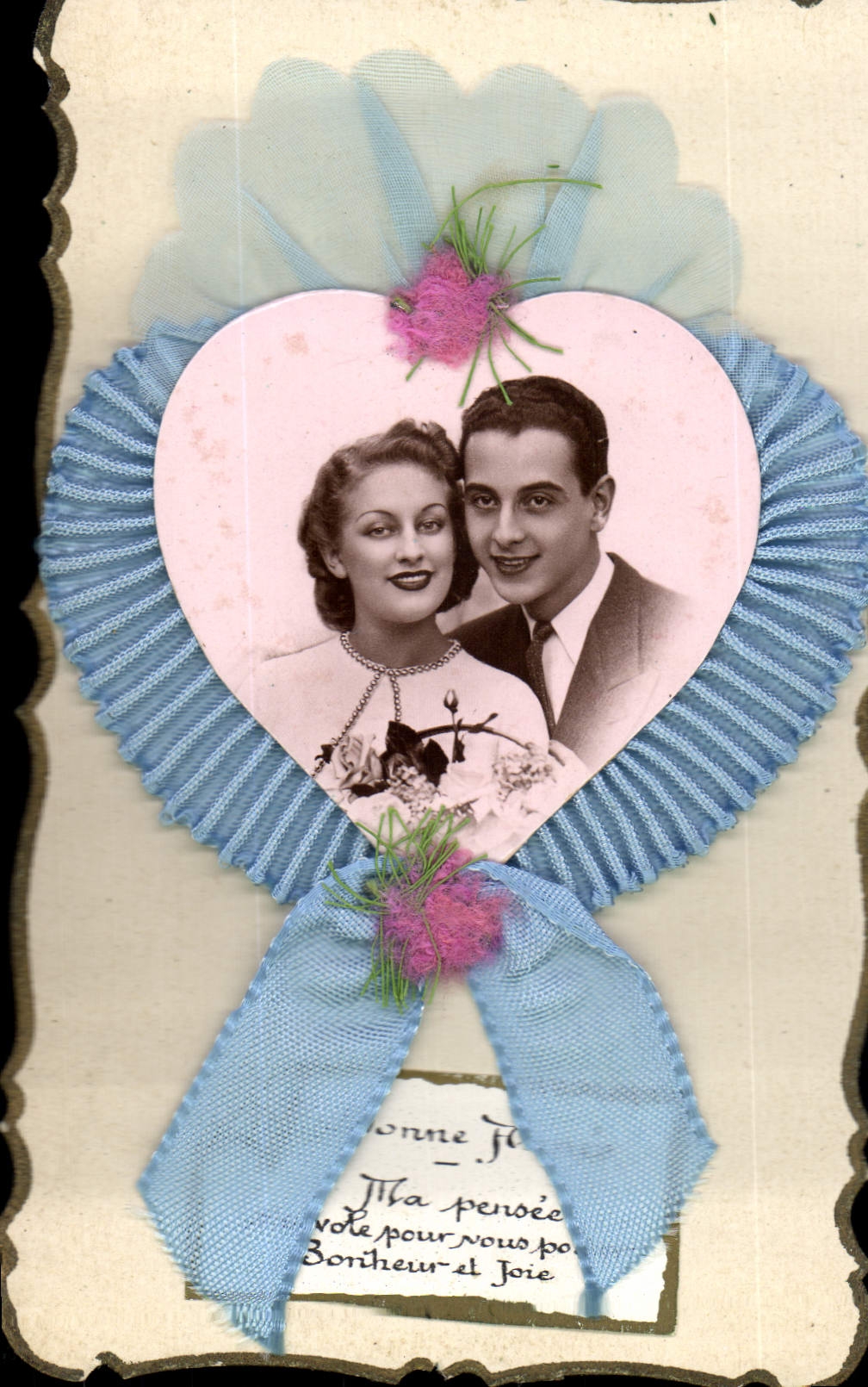 Vintage Postcard Brodee Fantasy Woman