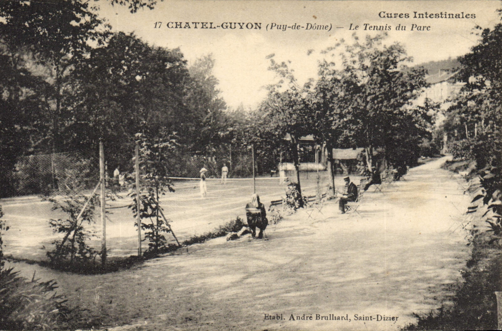 CPA Tennis du parc Chatelguyon 