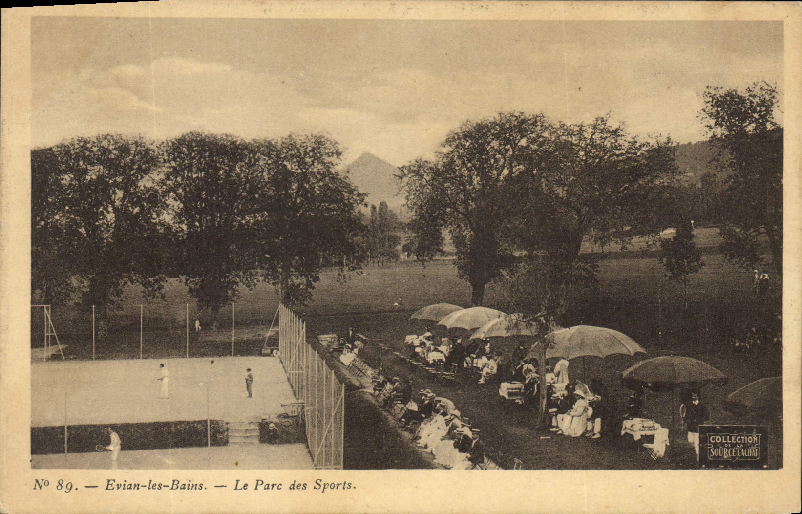 CPA Tennis Evian les Bains Le parc des sports