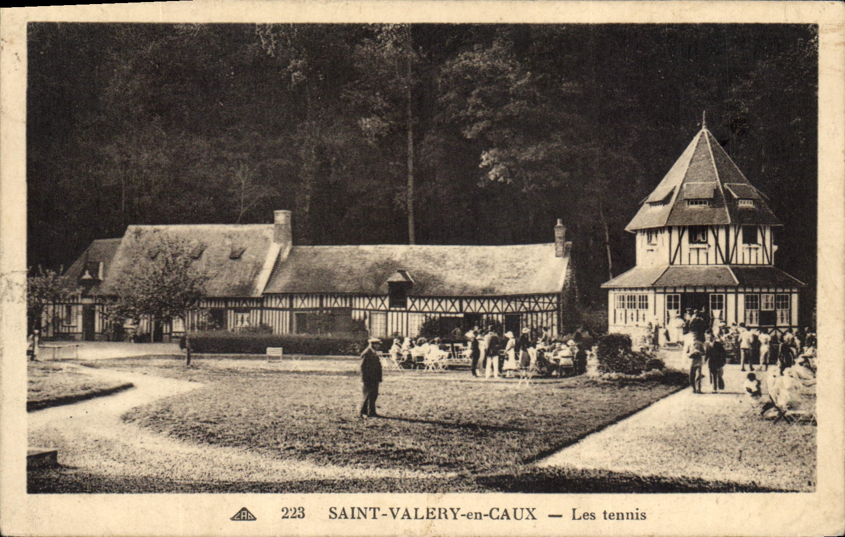 CPA Tennis Saint Valery les Caux 