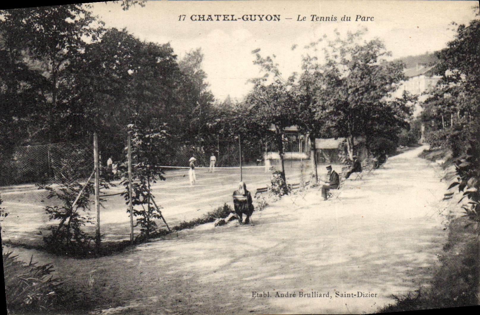 CPA Tennis Chatelguyon Le tennis du parc