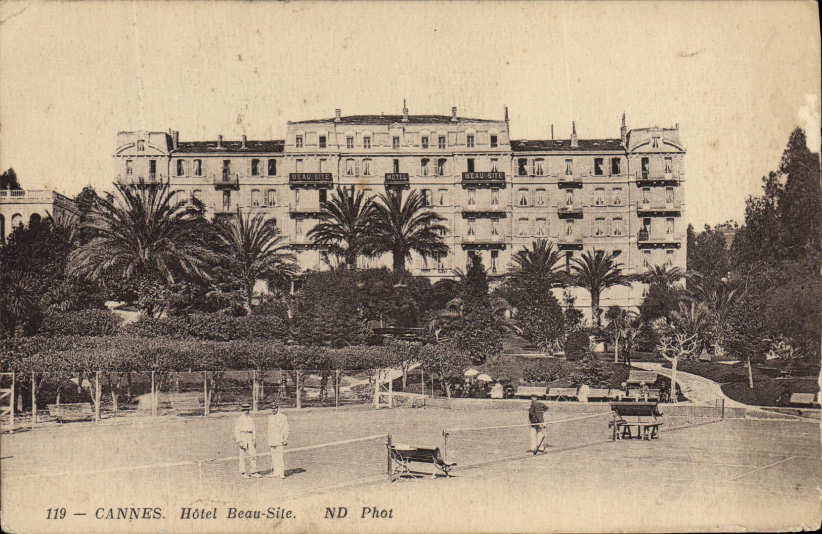 CPA Tennis Cannes Hotel Beau Site