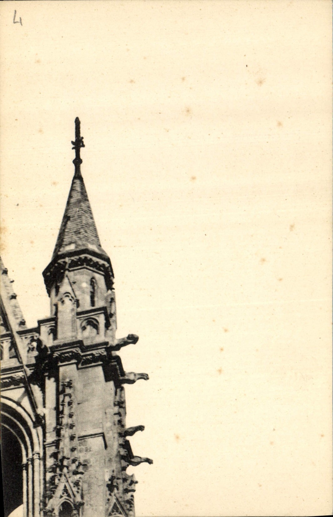 CPA Puzzle Cathedrale Chartres 