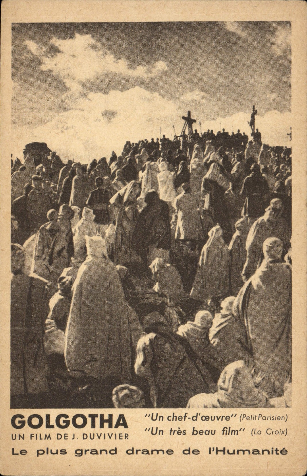 CPA Cinema Golgotha Duvivier 