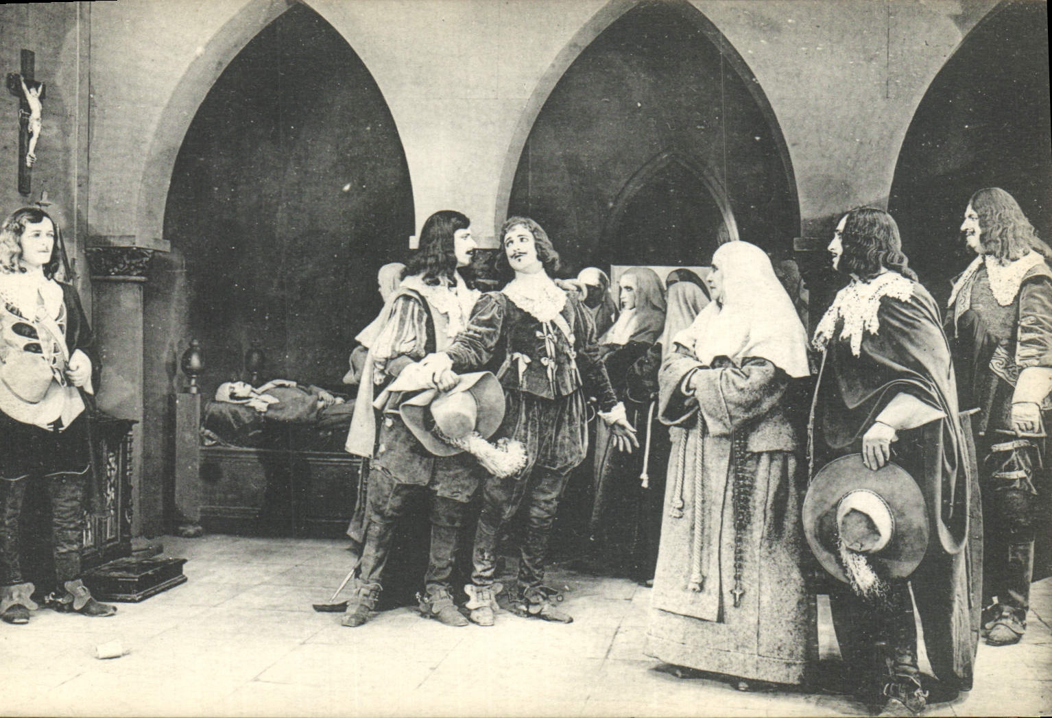 CPA Cinema Les Trois Mousquetaires Alexandre Dumas Auguste Maquet 