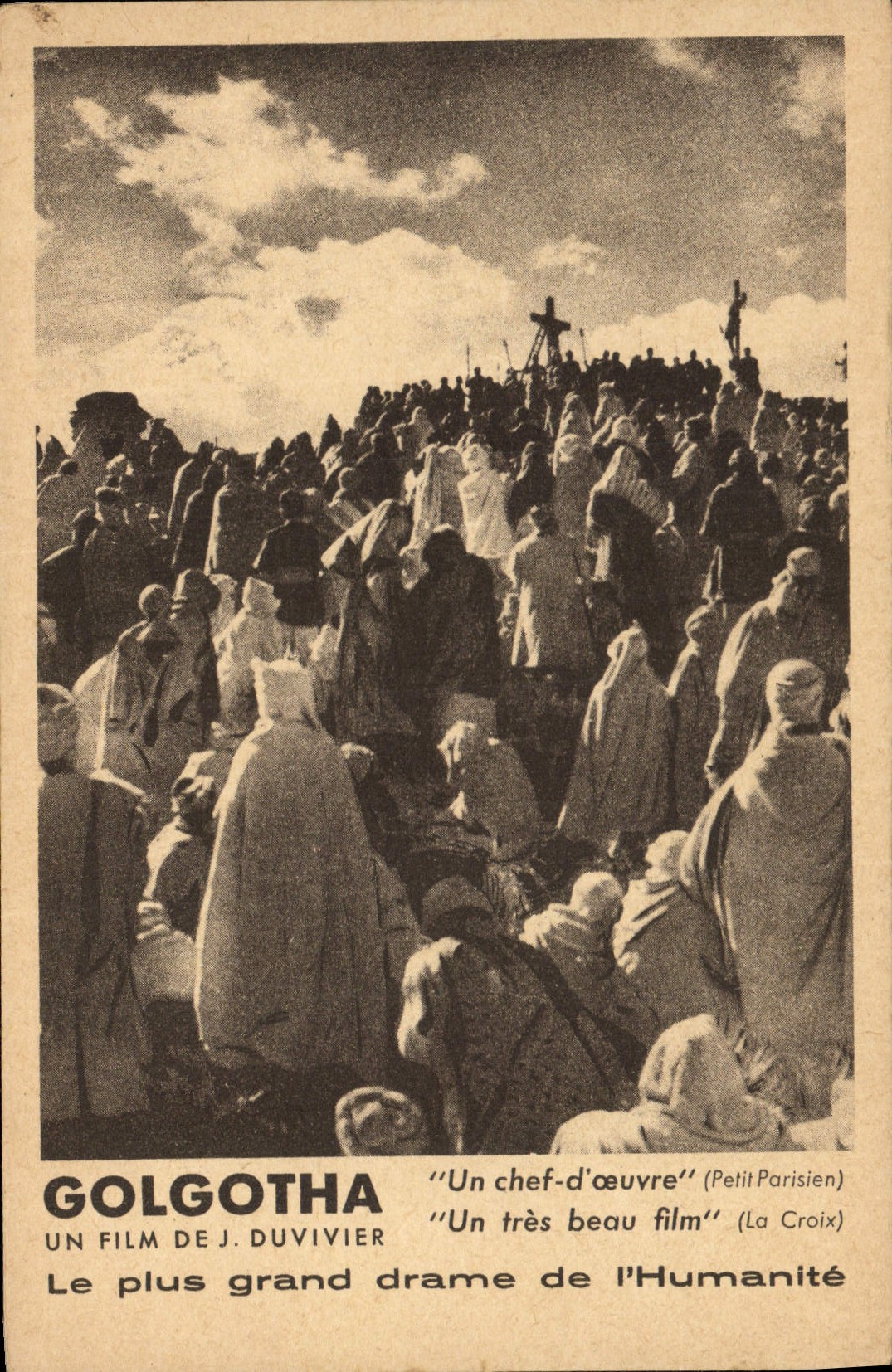 CPA Cinema Golgotha Duvivier 