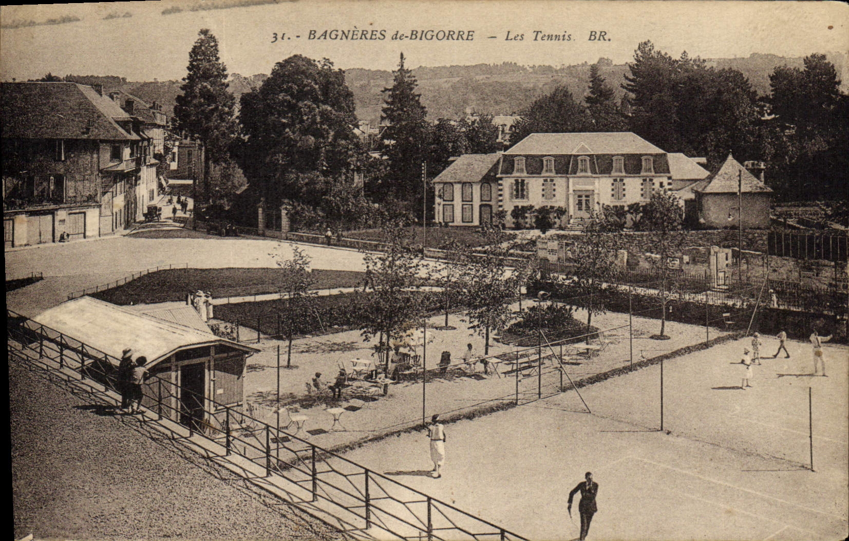 CPA Tennis Bagneres de Bigorre 