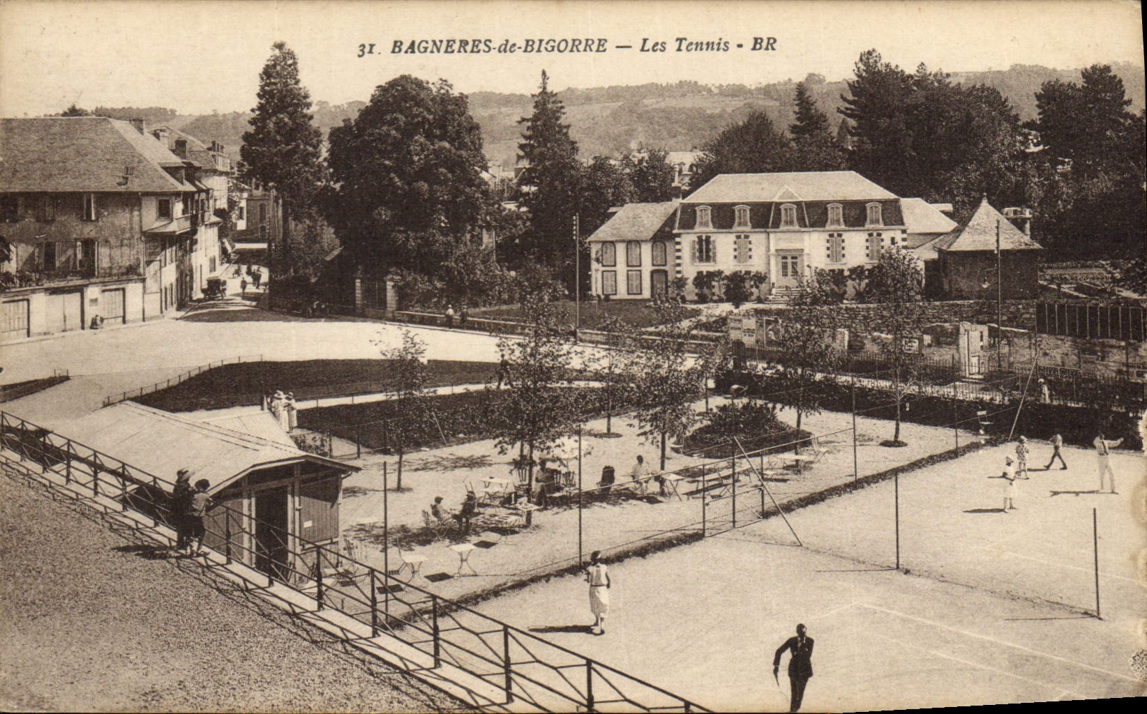 CPA Tennis Bagneres de Bigorre 