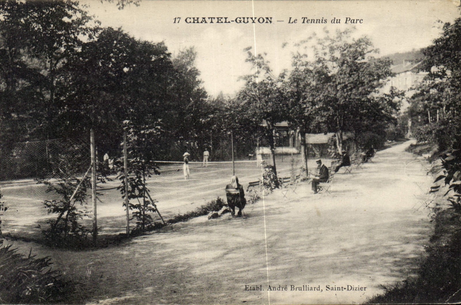 CPA Tennis du parc Chatelguyon 