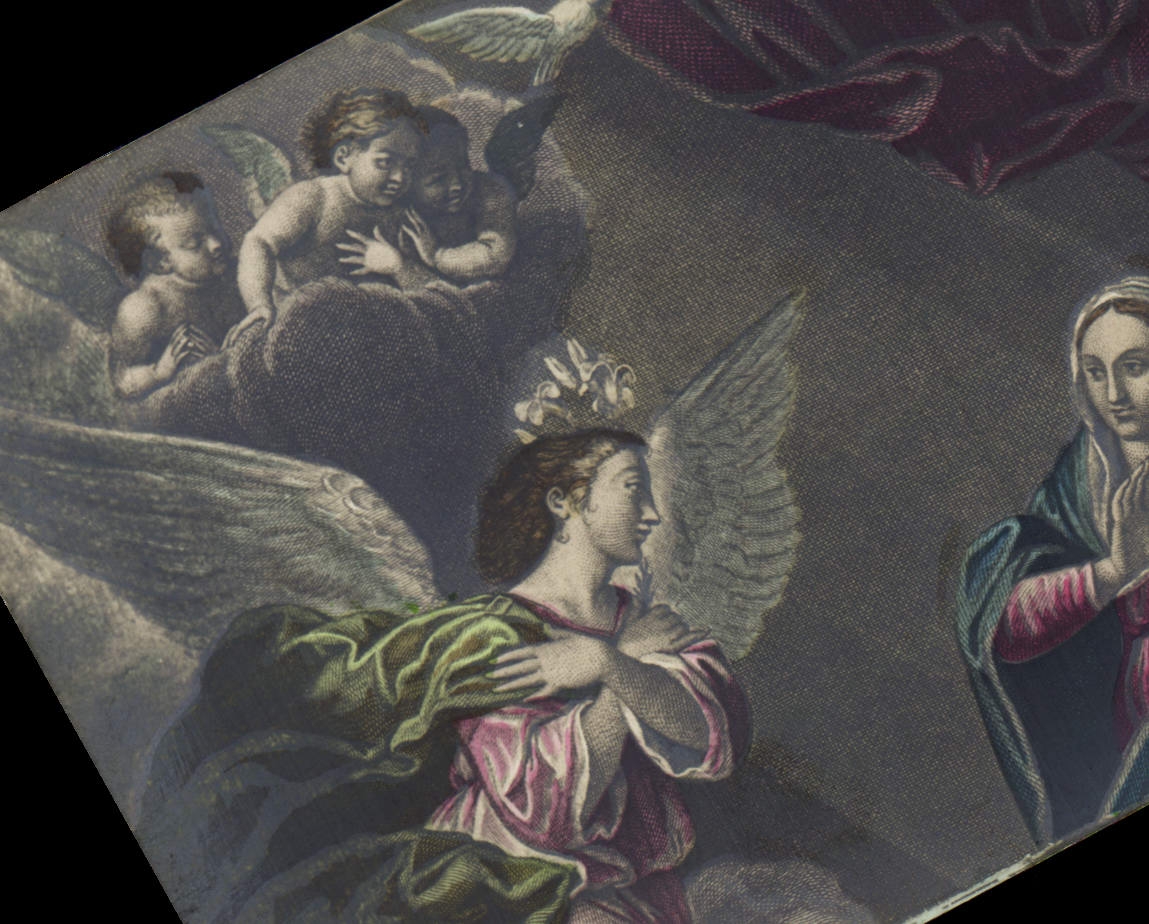 Postal Rompecabezas Pintura