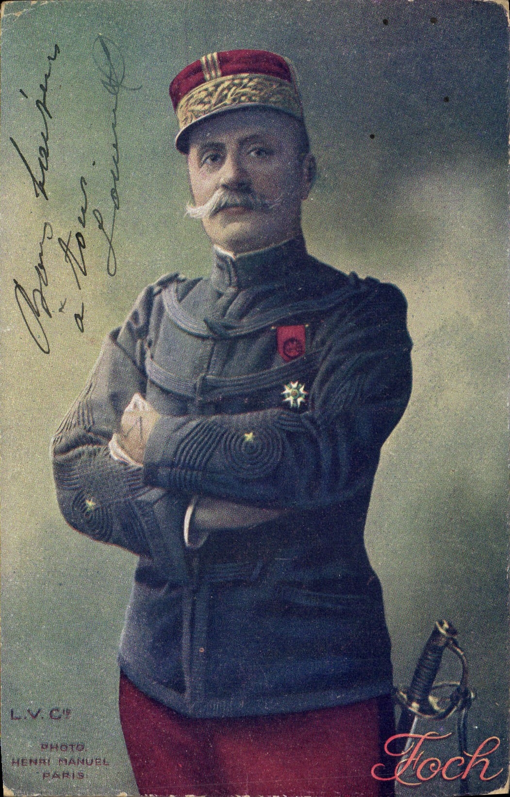 CPA Militaria General Foch
