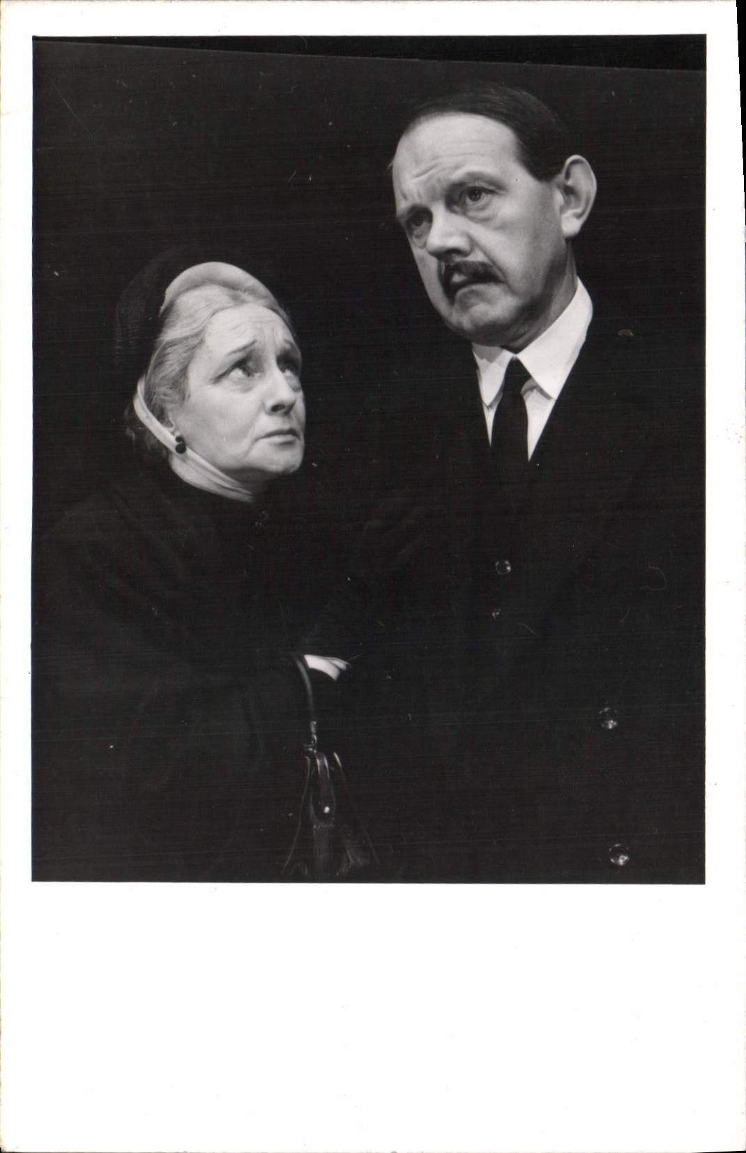 Vintage Postcard Cinema Leduire and Bovy in Each one its truth