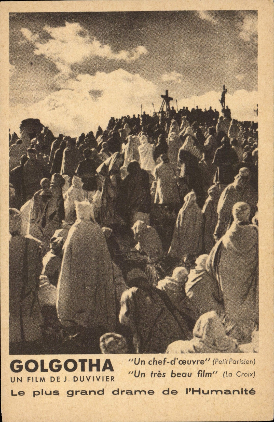 CPA Cinema Golgotha Duvivier 