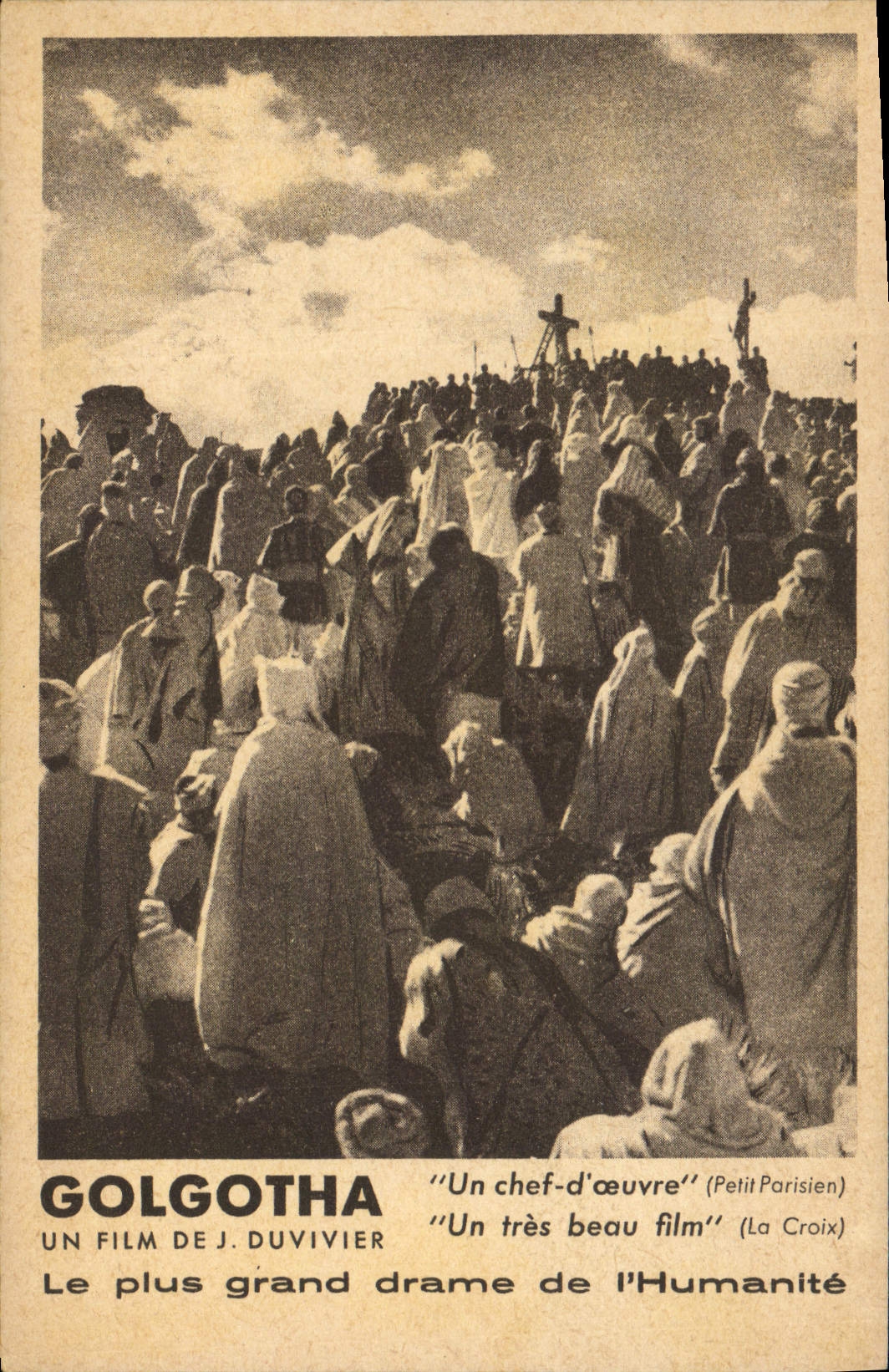 CPA Cinema Golgotha Duvivier 