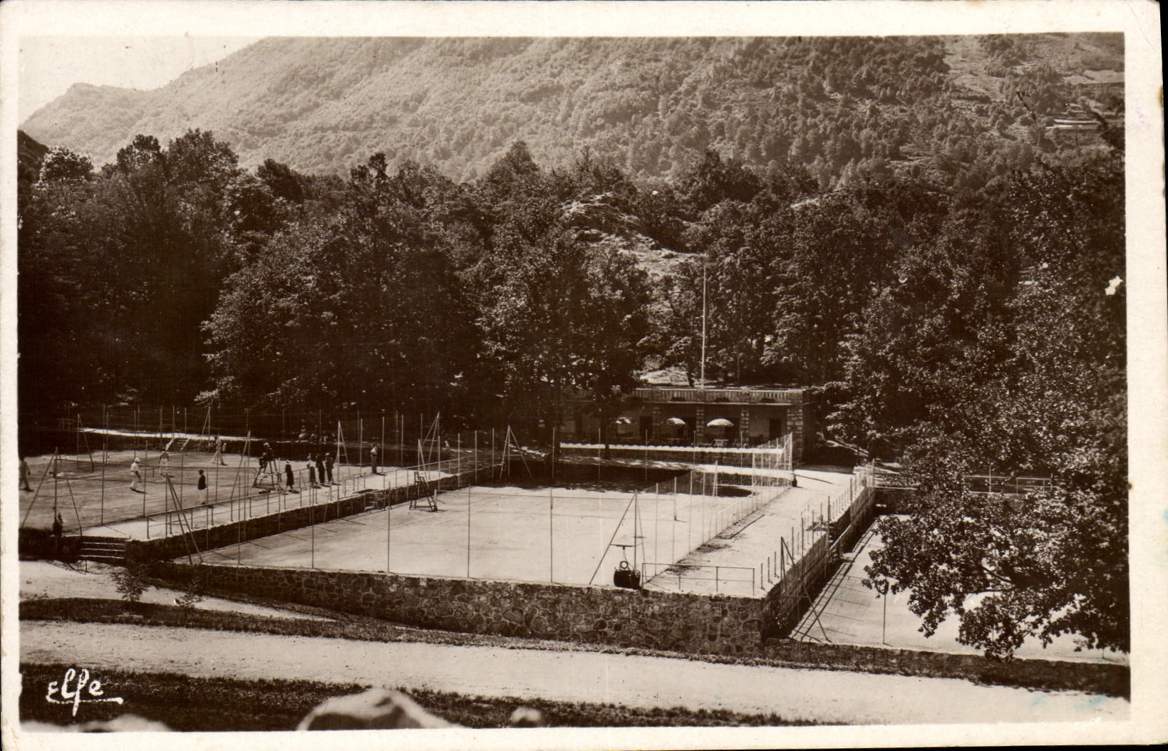 CPA Ax les Thermes Les Tennis 