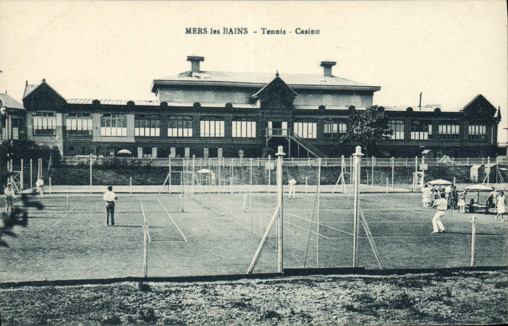 CPA Tennis Casino Mers les Bains 