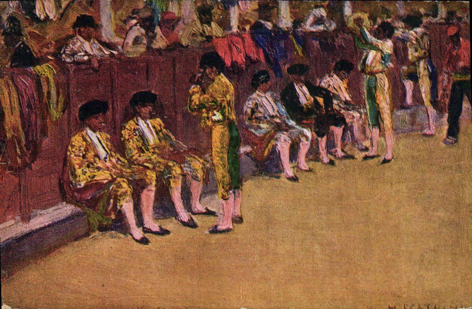 CPA Corrida Course de taureaux Berucchi