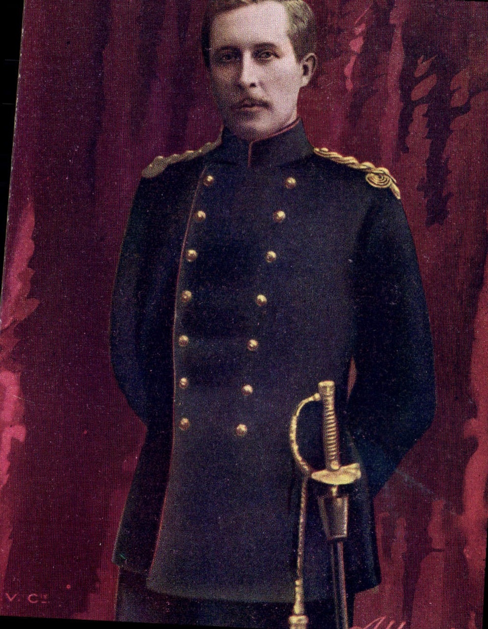 CPA Militaria Albert 1er 