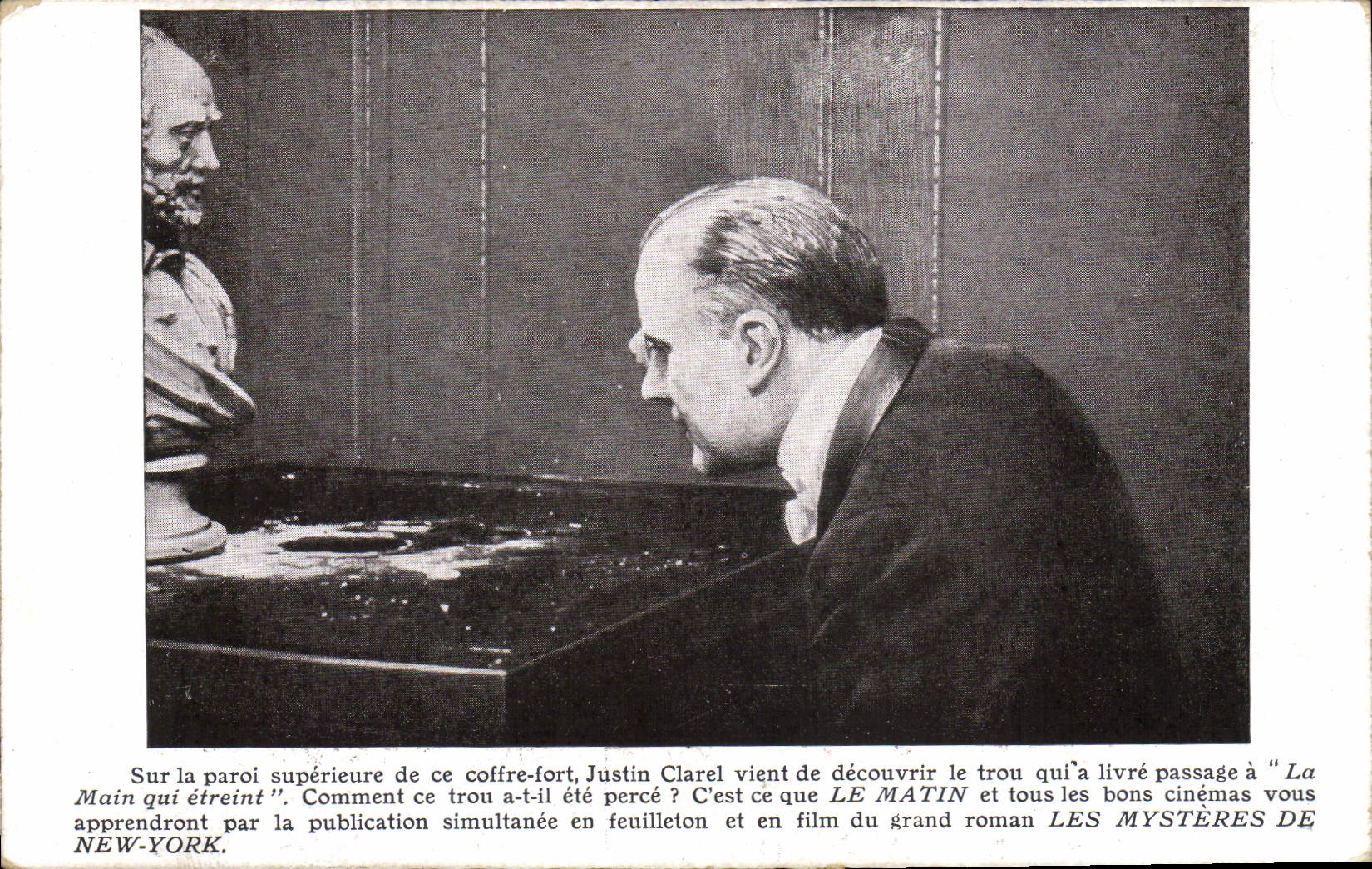 Vintage Postcard Cinema mysteries of New York Modern Cinema Street St Marseilles Ironwood