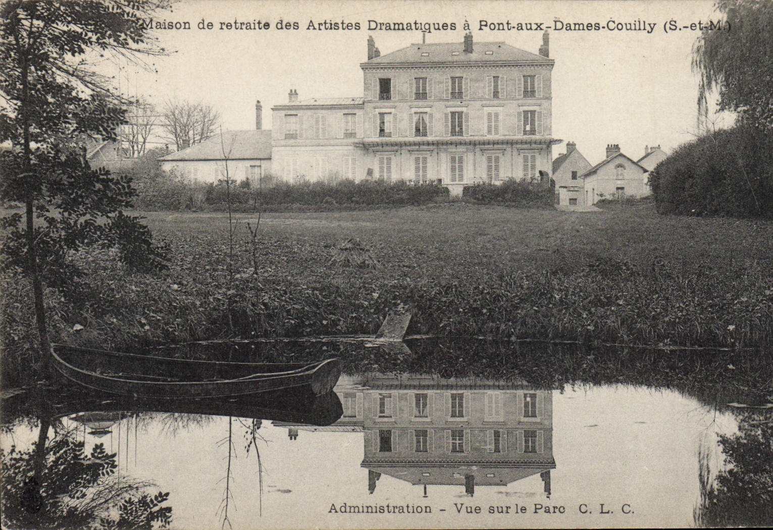 CPA Cinema Maison de retraite des artistes dramatiques a Pont aux Dames Couilly