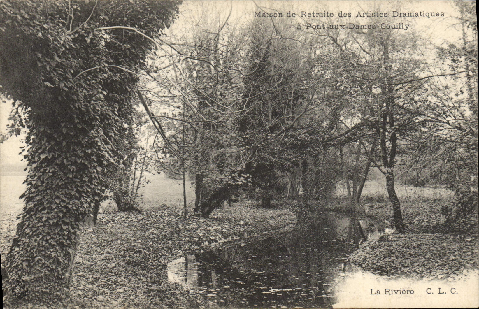 CPA Cinema Maison de retraite des artistes dramatiques a Pont aux Dames Couilly La riviere