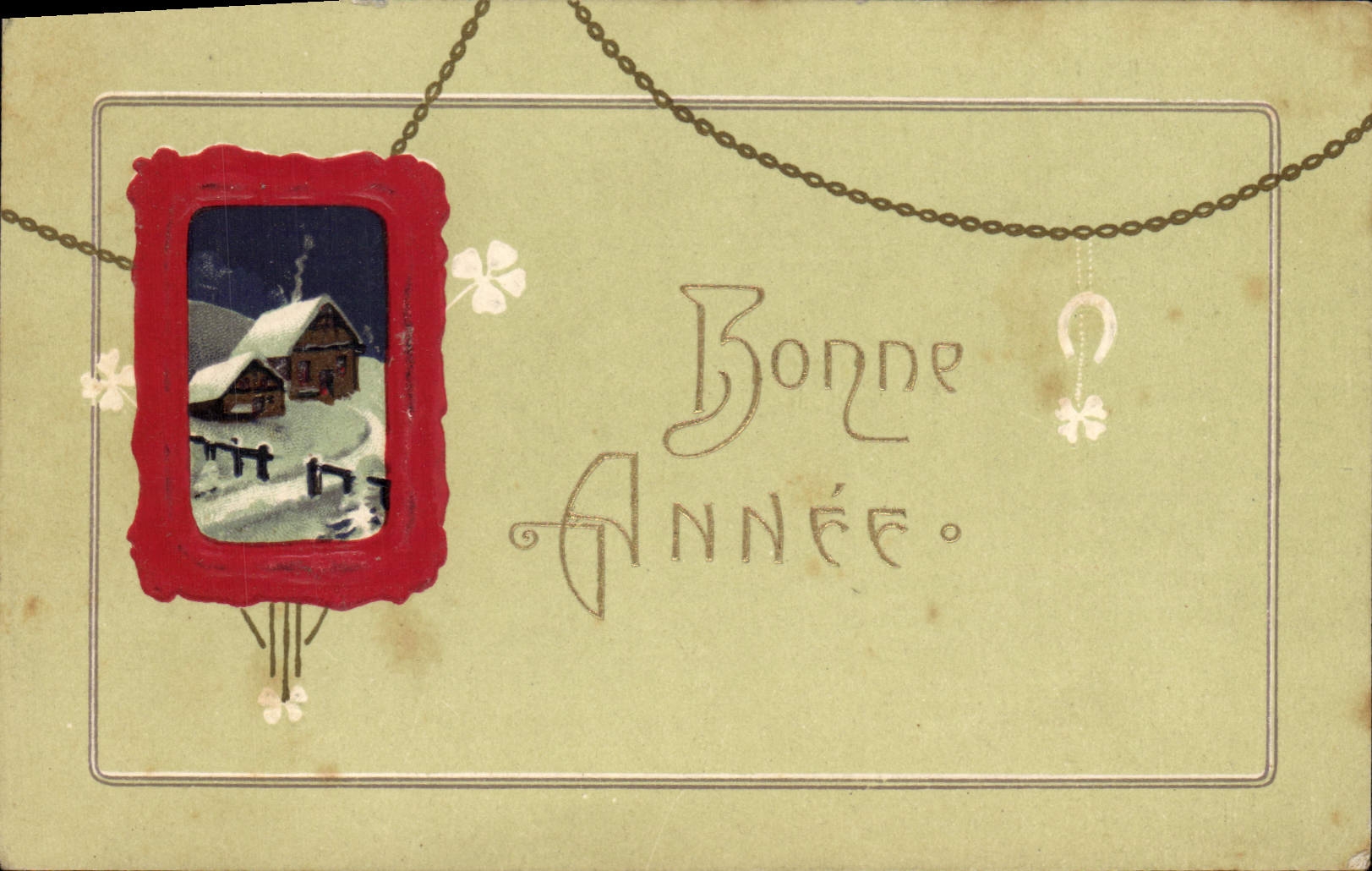 CPA Fantaisie Bonen annee 