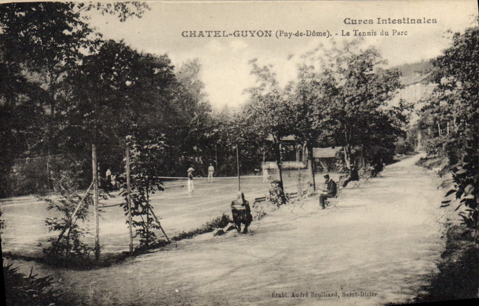 CPA Tennis du parc Chatelguyon 