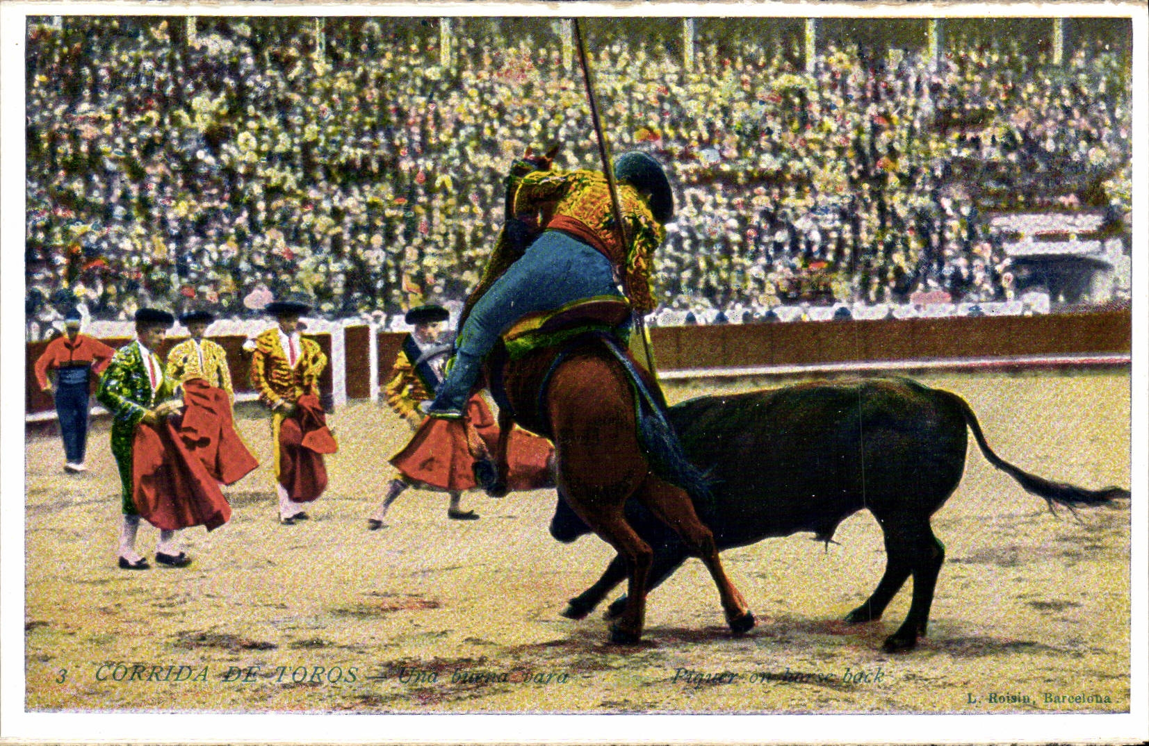 CPA Corrida Course de taureaux Corrida de Toros