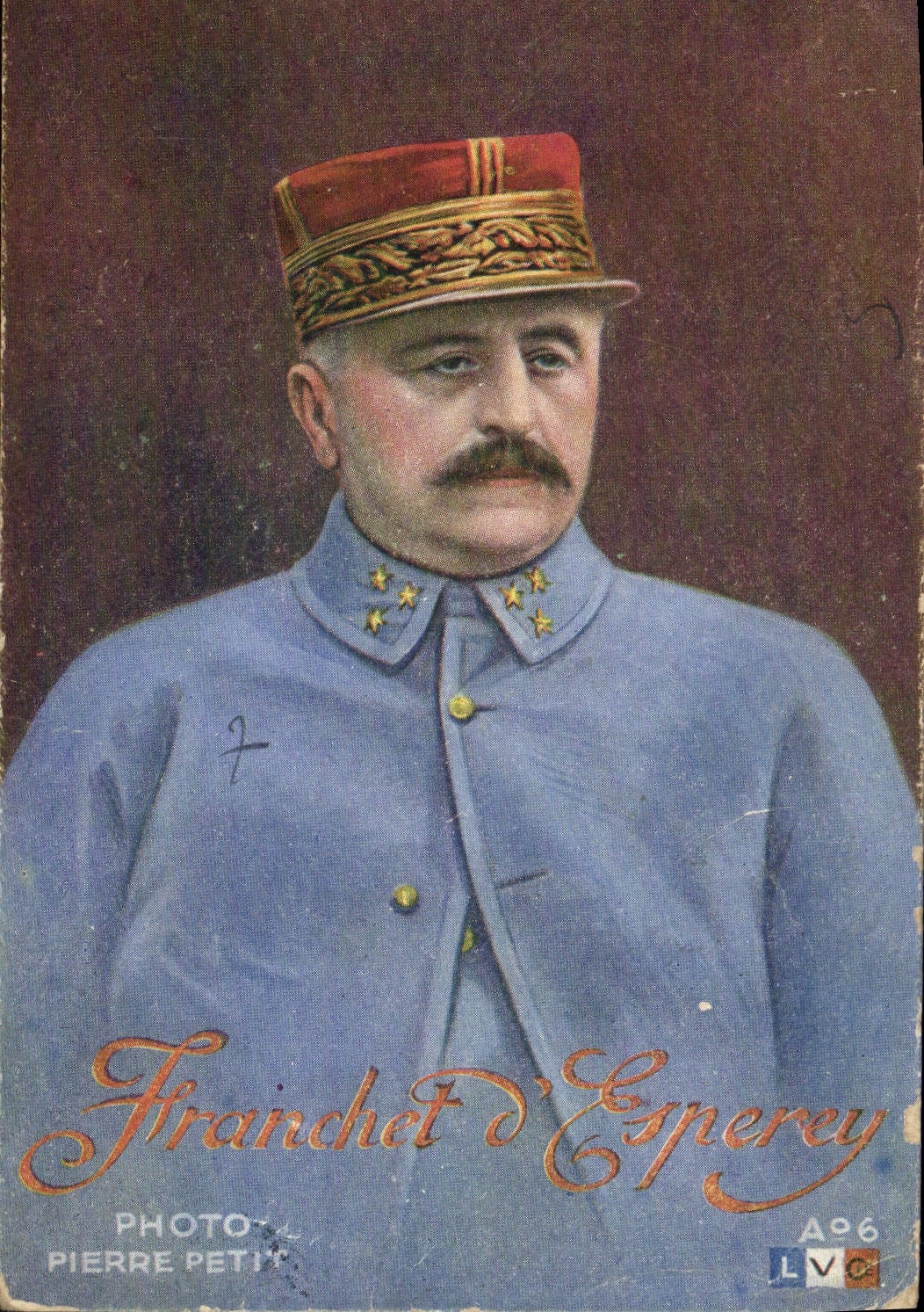 CPA Militaria General Franchet d'Esperey 