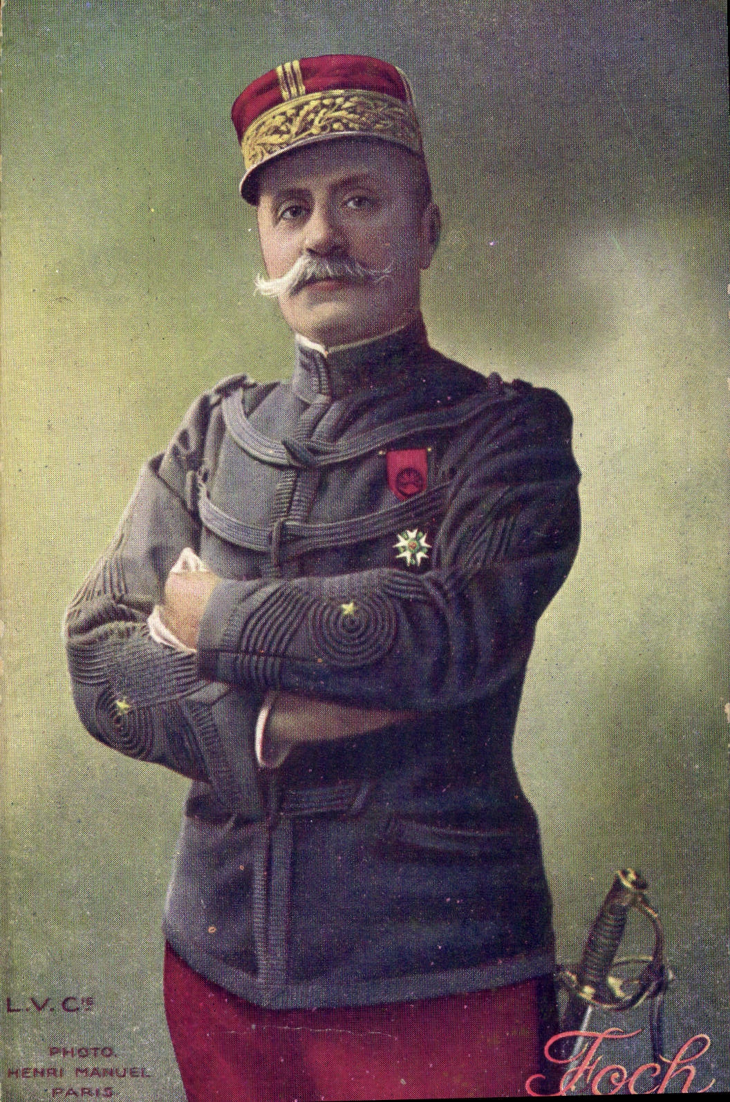 CPA Militaria General Foch 