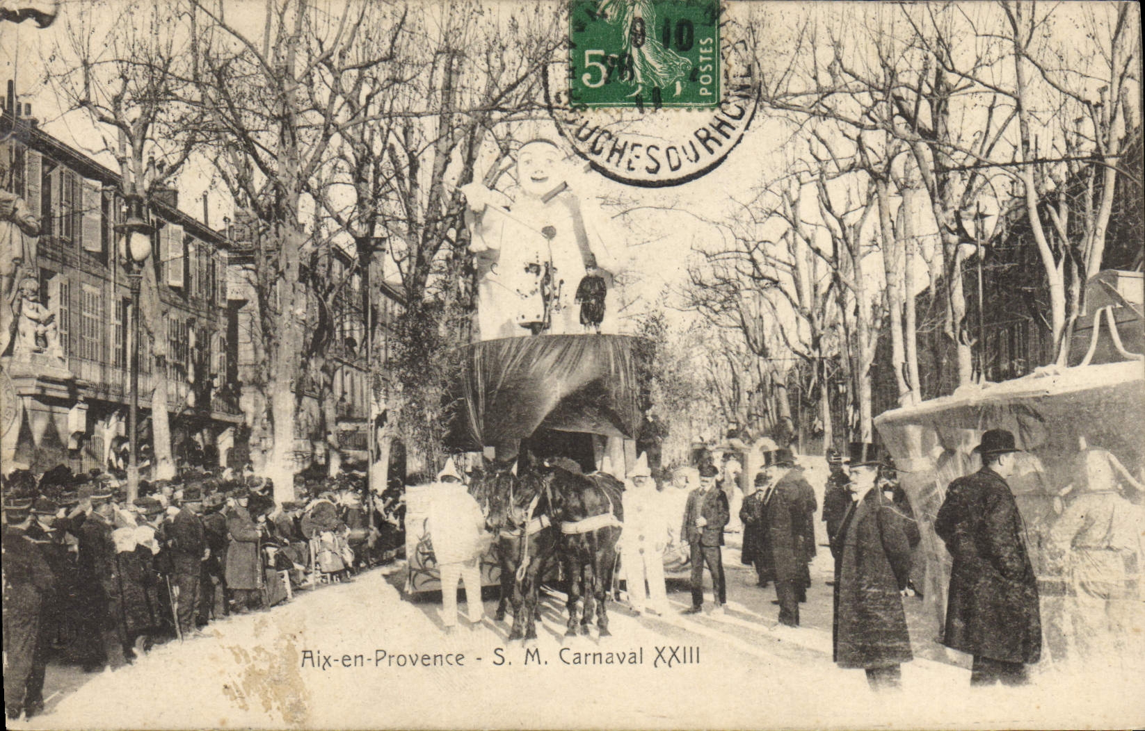 Vintage Postcard Carnival XXIII Aix in Provence